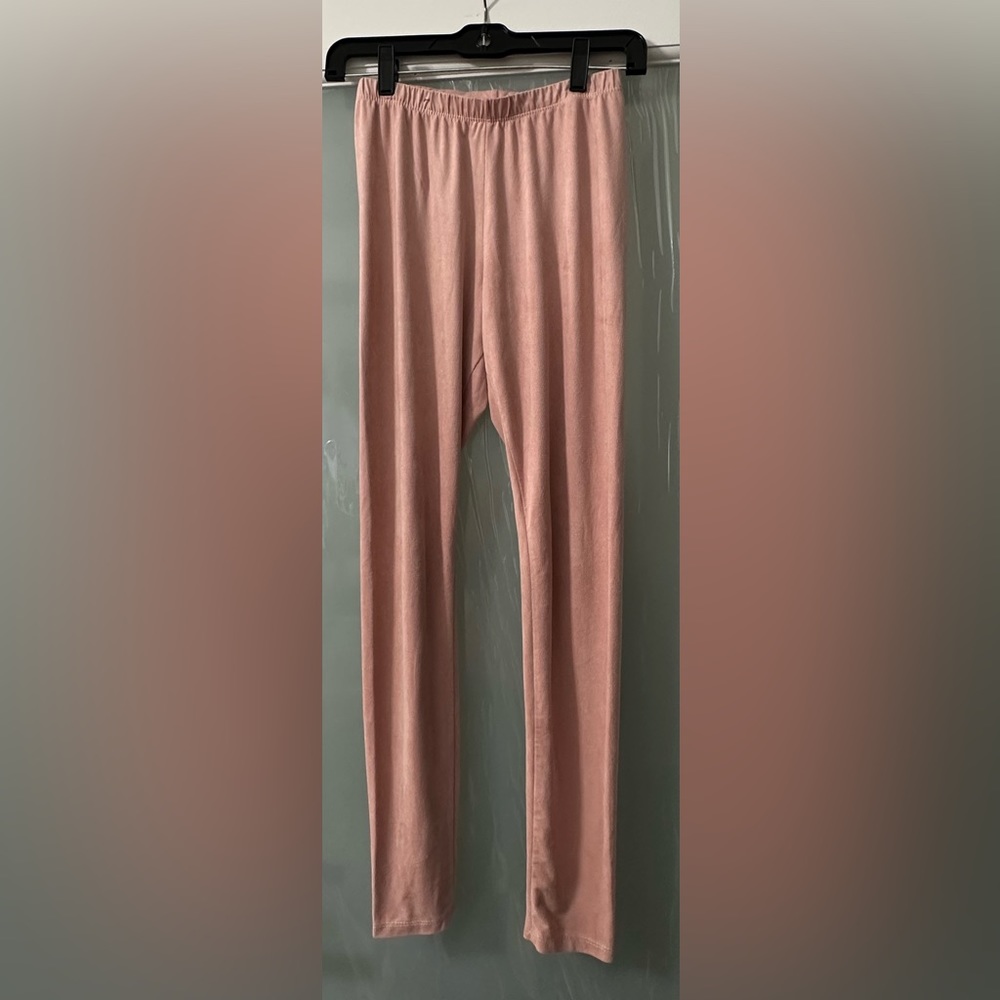 Velvet leggings